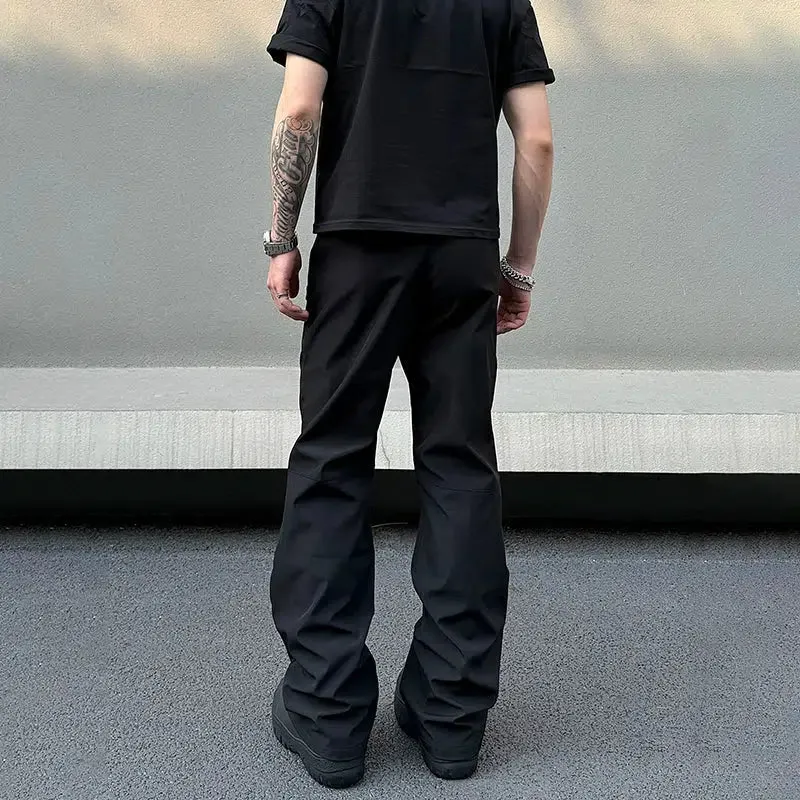 Slim-fit Cargo Soft Nylon Pants Cargo