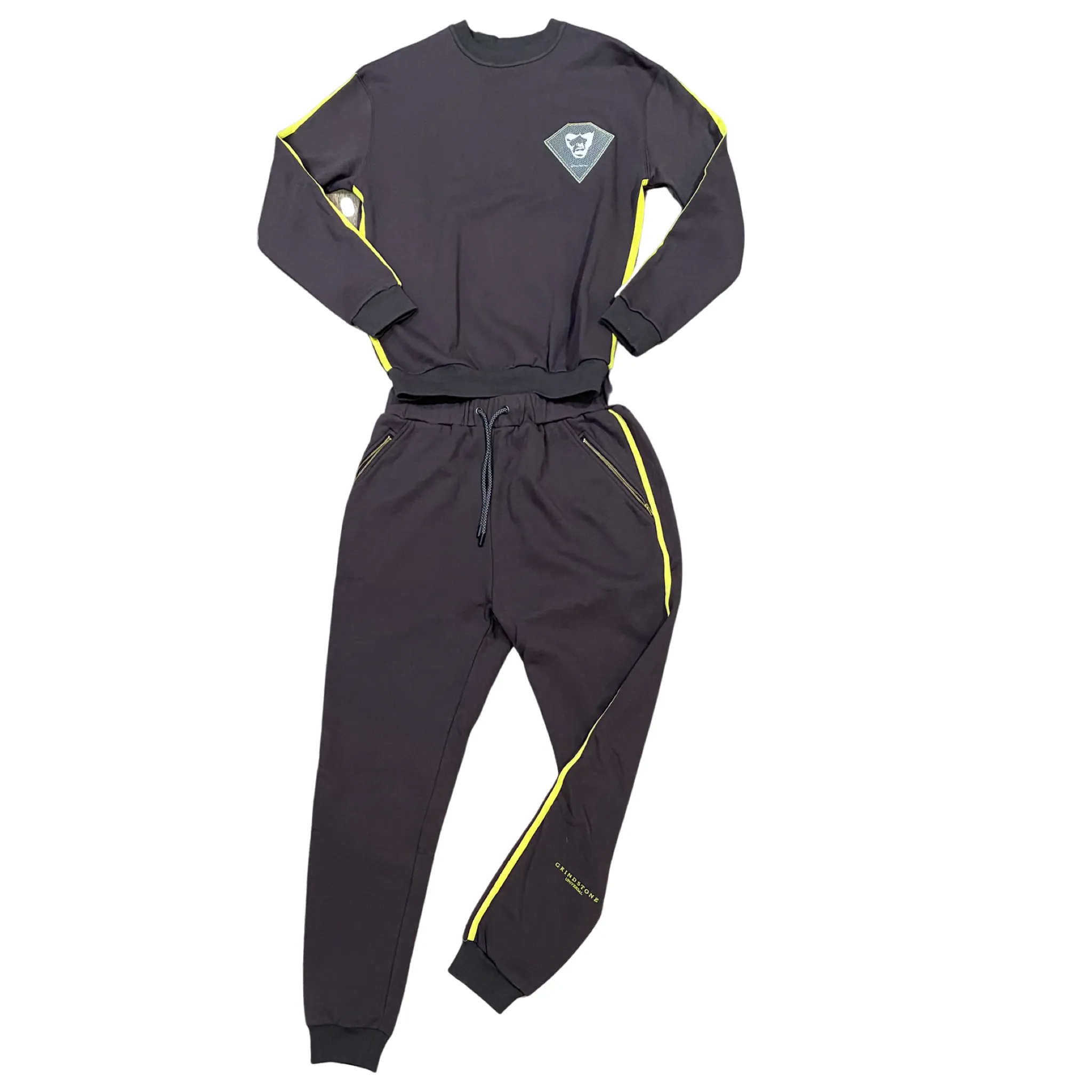 Stripe Crewneck sweatsuit (entire set)