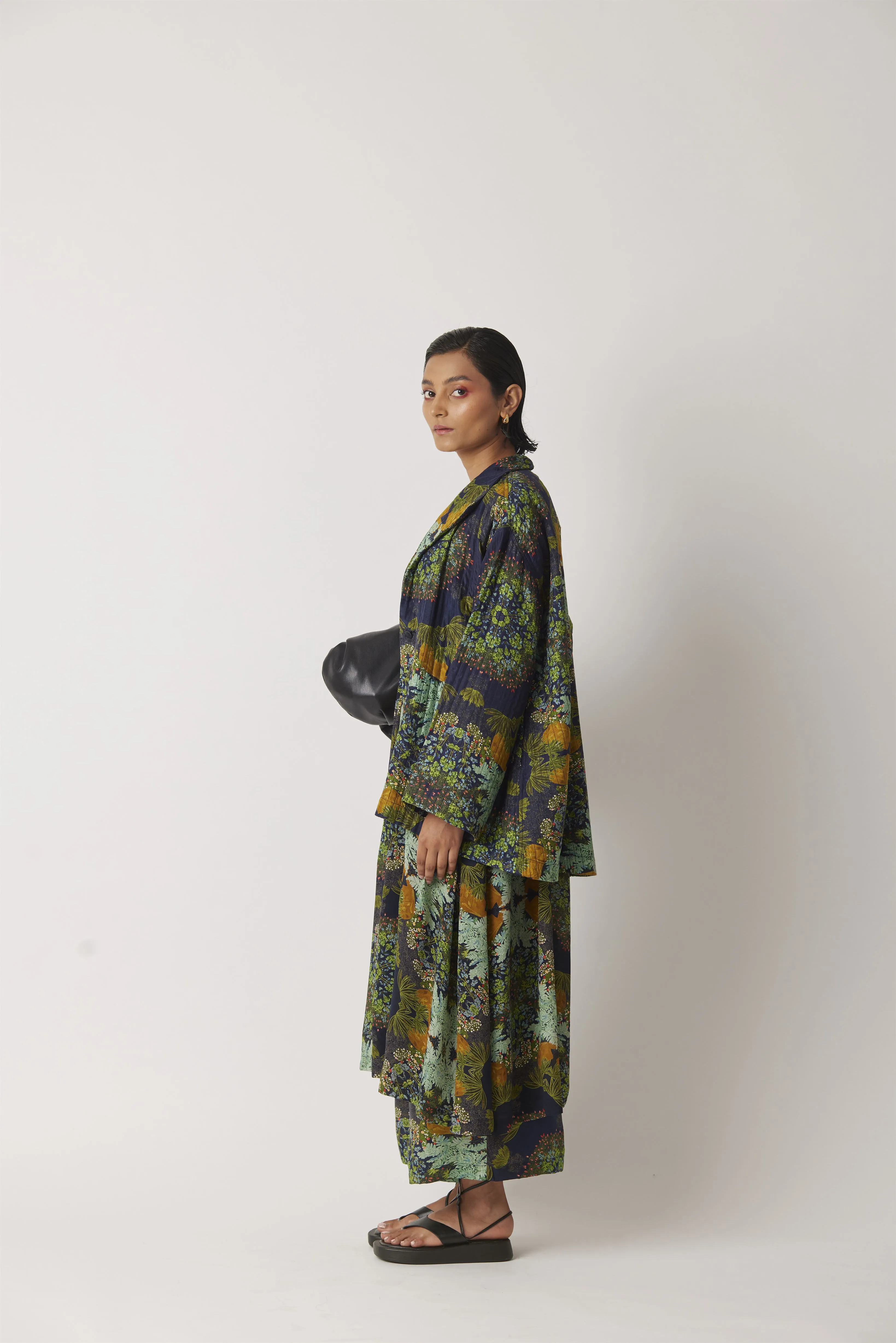 Summer Pant Culotte Moss Crepe Accord-Kaleidoscope Story-Fashion Edit-Yc14P-99 Yc14Kl-04-Yavi