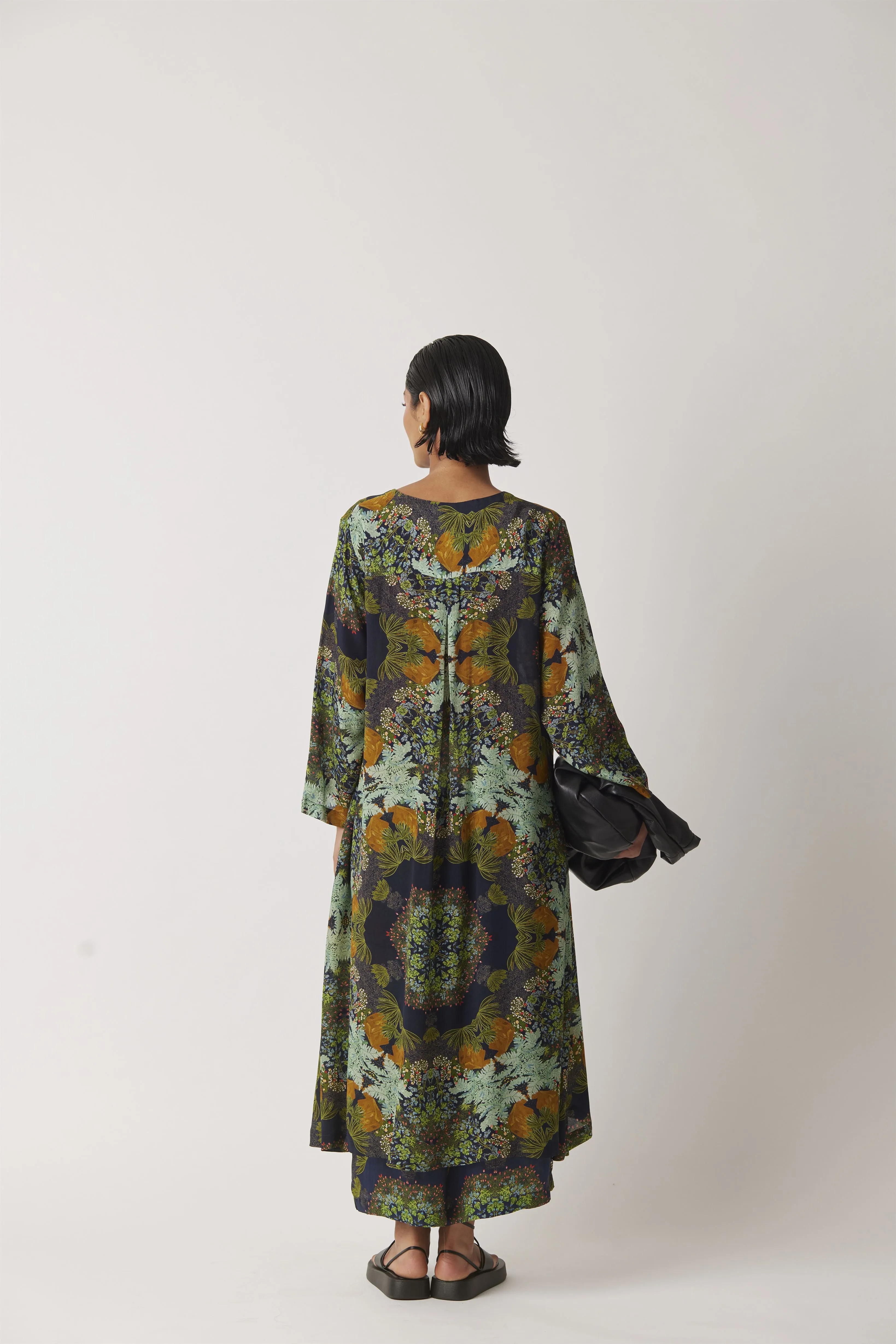 Summer Pant Culotte Moss Crepe Accord-Kaleidoscope Story-Fashion Edit-Yc14P-99 Yc14Kl-04-Yavi