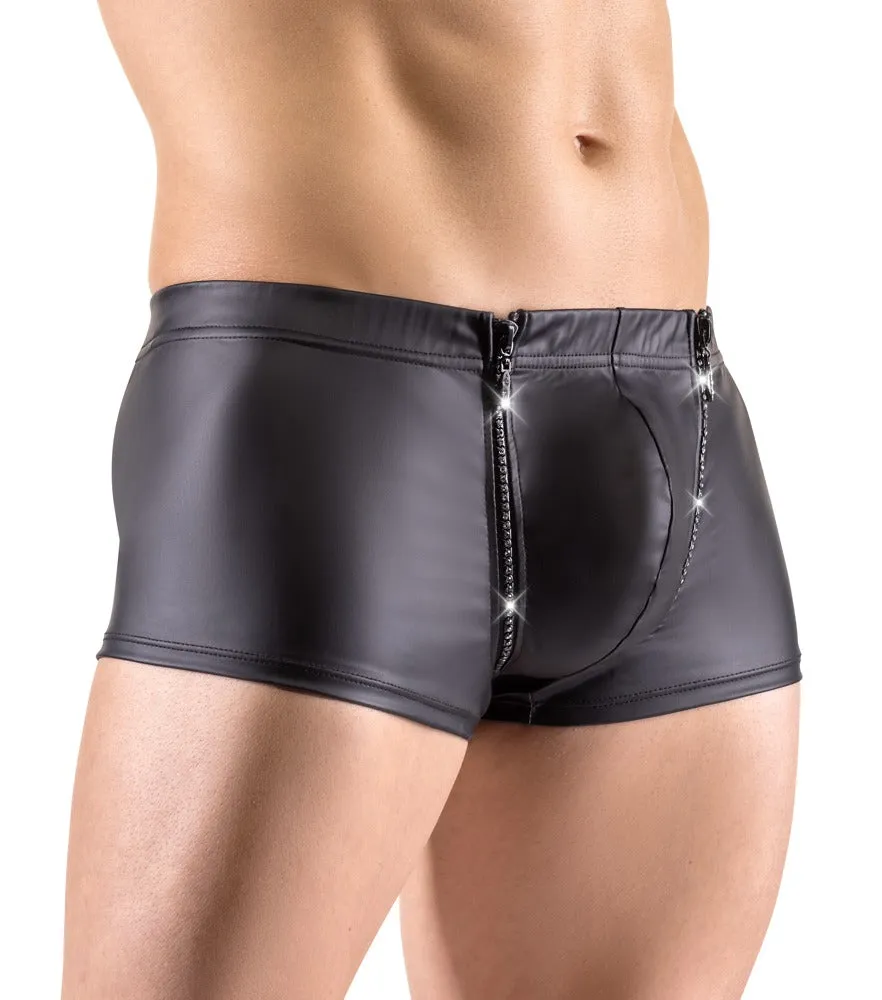 Svenjoyment Rhinestone Shorts Black
