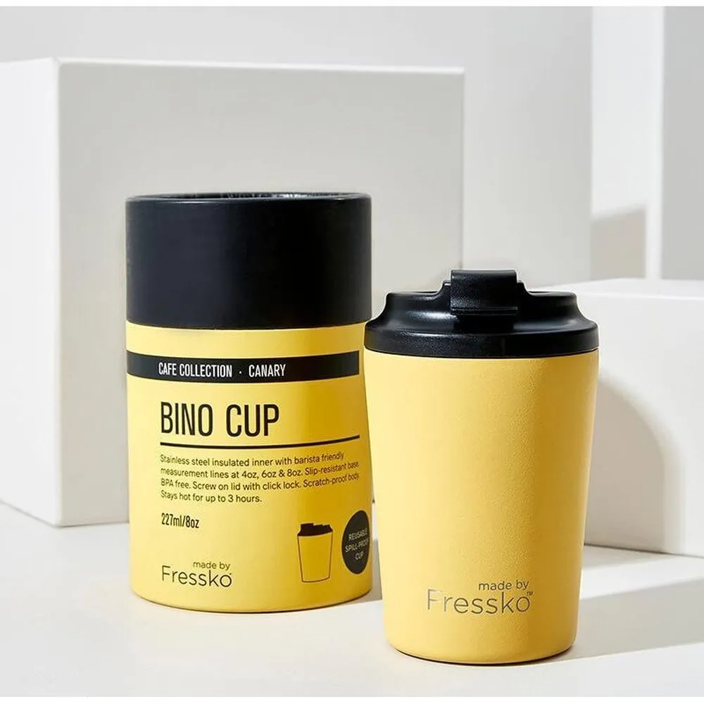The 'Bino' 8oz Insulated Coffee Cup, from Fressko