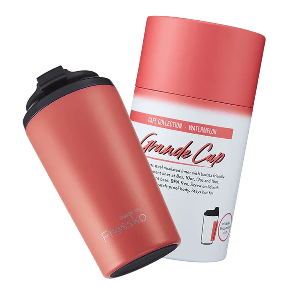 The 'Grande' 16oz Insulated Coffee Cup, from Fressko
