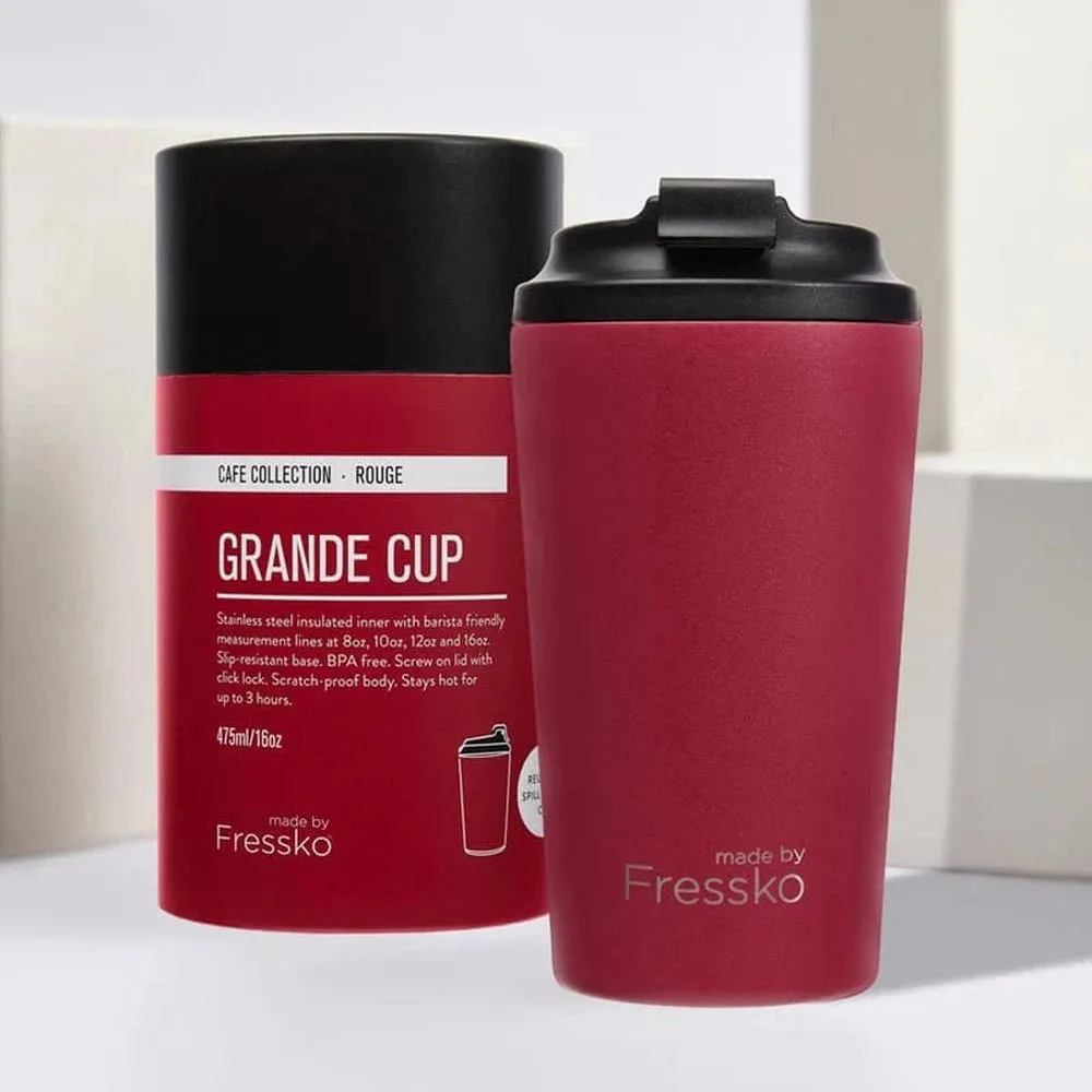 The 'Grande' 16oz Insulated Coffee Cup, from Fressko