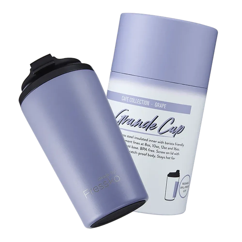 The 'Grande' 16oz Insulated Coffee Cup, from Fressko