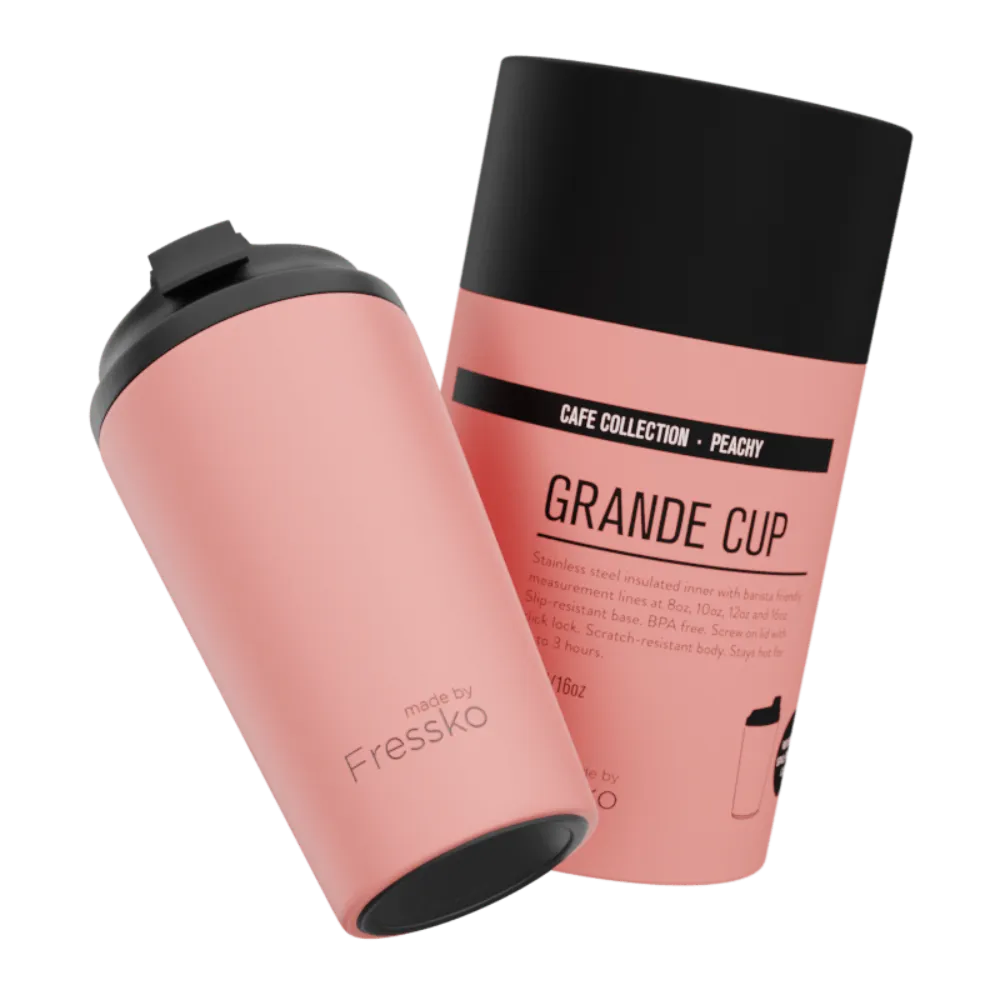 The 'Grande' 16oz Insulated Coffee Cup, from Fressko
