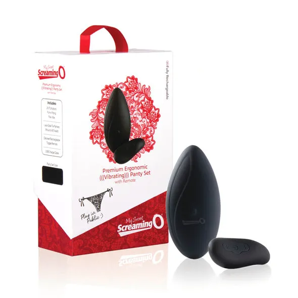 The Screaming O Premium Ergonomic Culotte Vibrante