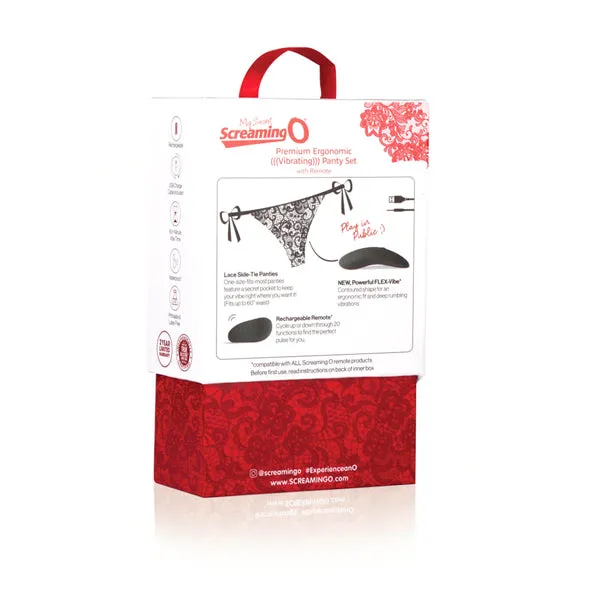 The Screaming O Premium Ergonomic Culotte Vibrante