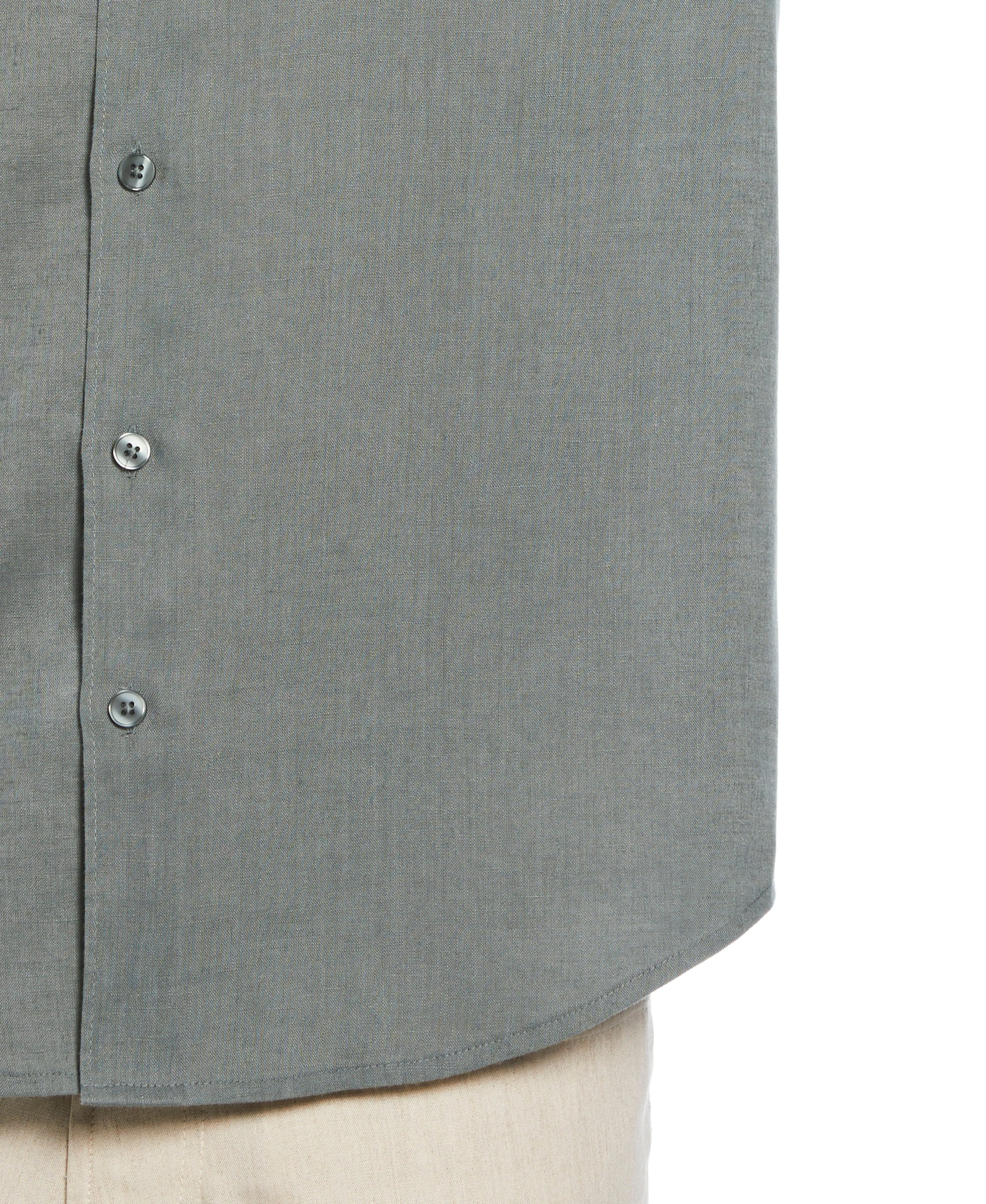 Travelselect™ Linen-Blend Rolled Sleeve Shirt