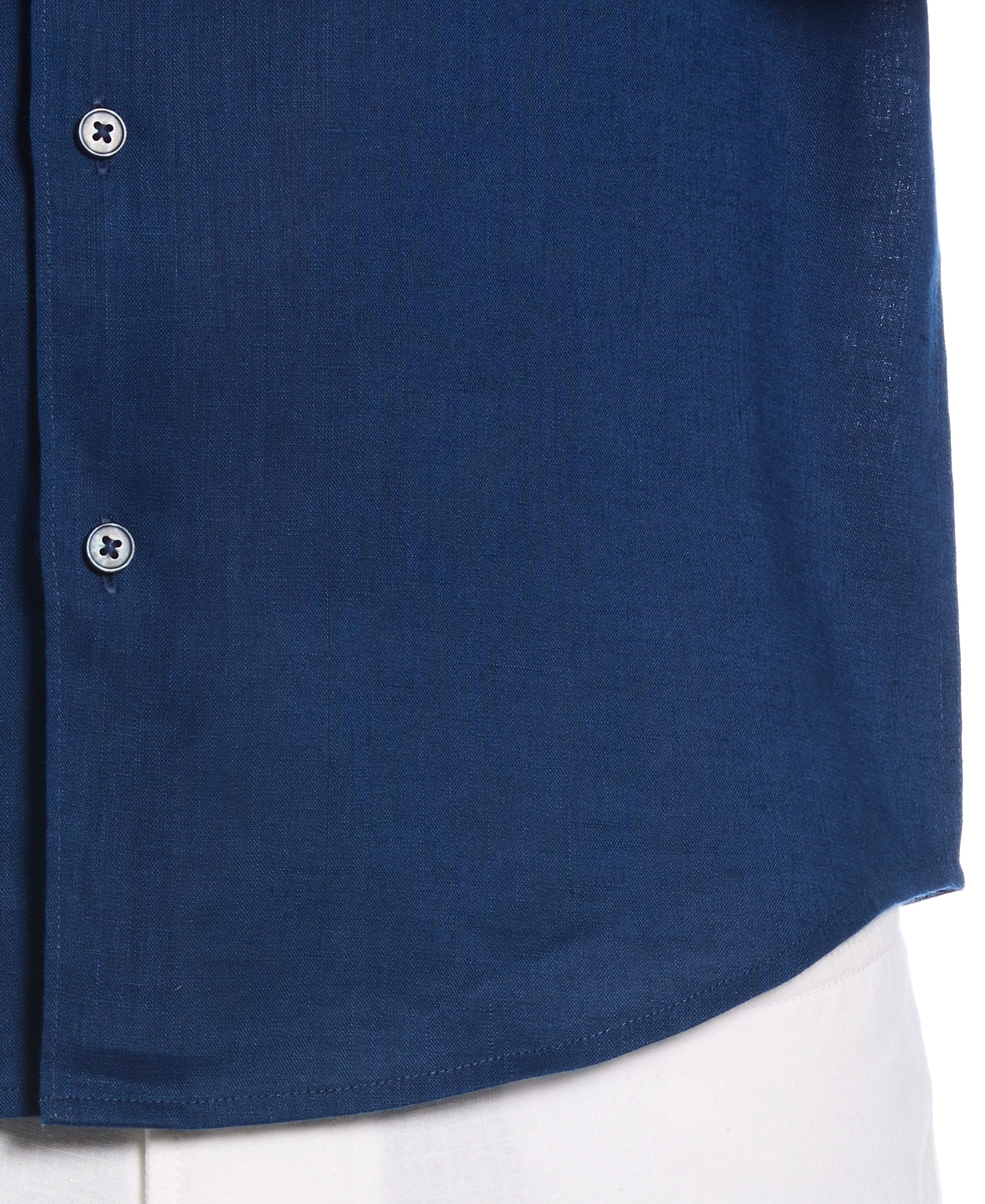 Travelselect™ Linen-Blend Rolled Sleeve Shirt