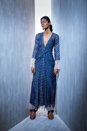 Urvashi Kaur   I   Leheria Zari Linen Culottes