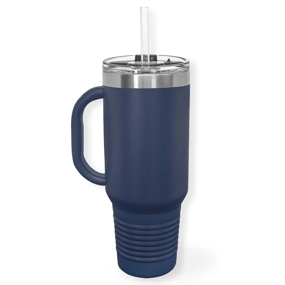 Vacuum Insulated Tumbler | 40oz Tumbler with Straw