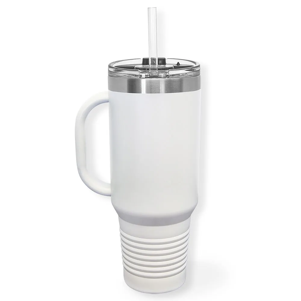 Vacuum Insulated Tumbler | 40oz Tumbler with Straw