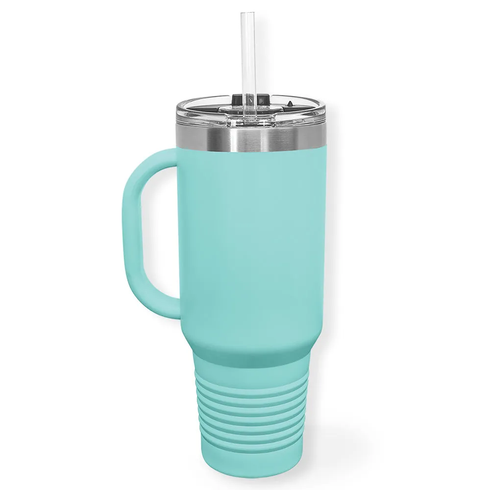 Vacuum Insulated Tumbler | 40oz Tumbler with Straw