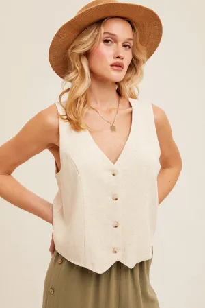 Vienna Button Down Vest