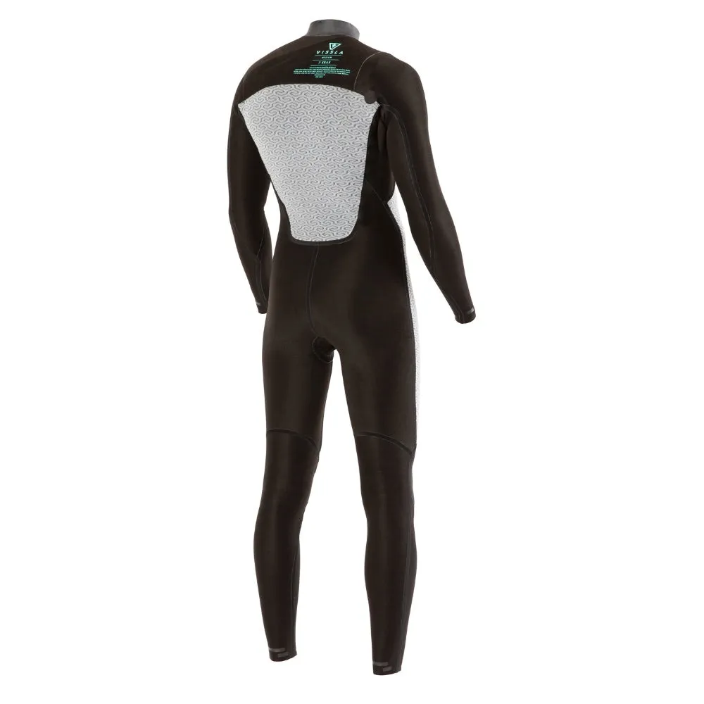 VISSLA 7 SEAS GADOO 3/2 CHEST ZIP BLACK