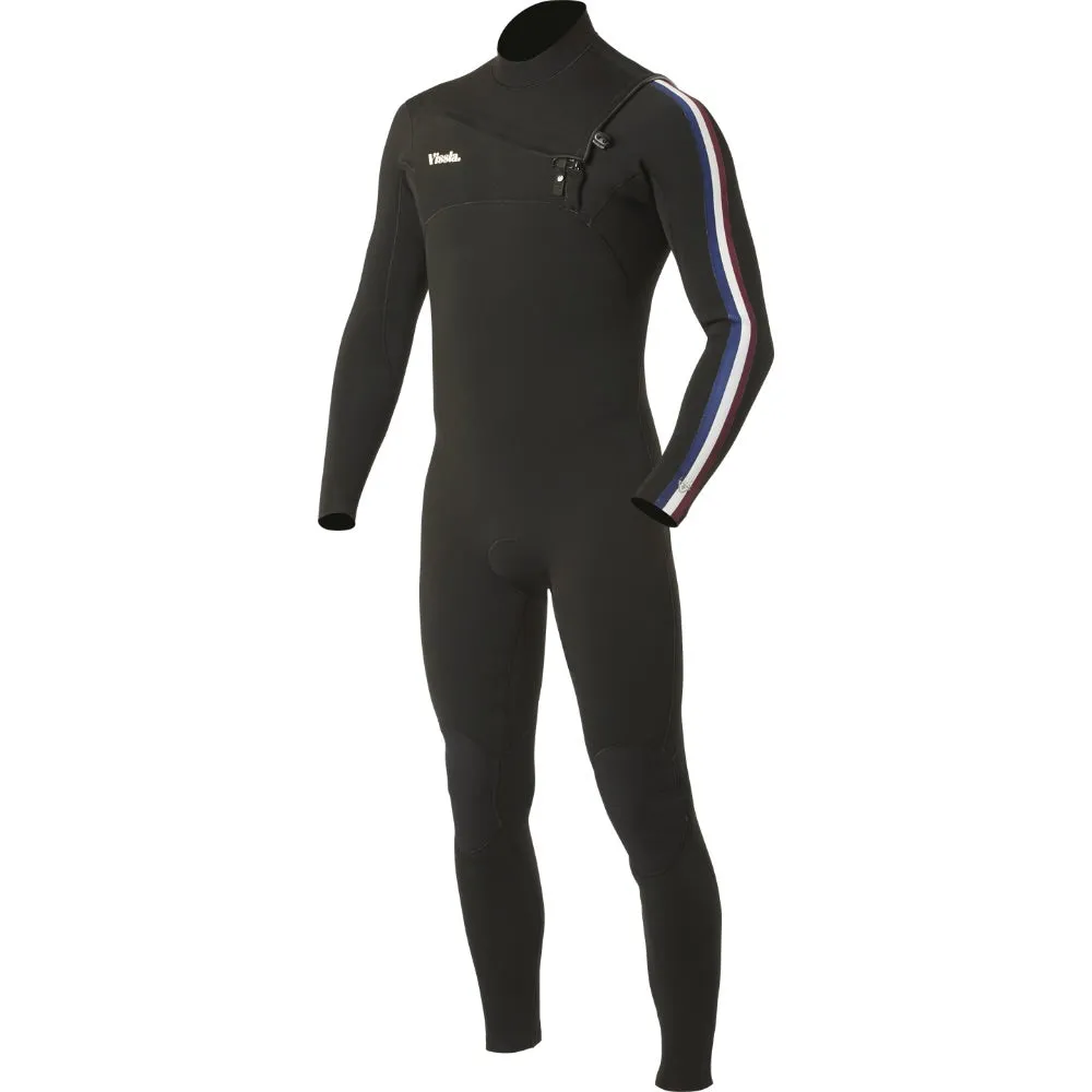 VISSLA 7 SEAS GADOO 3/2 CHEST ZIP BLACK