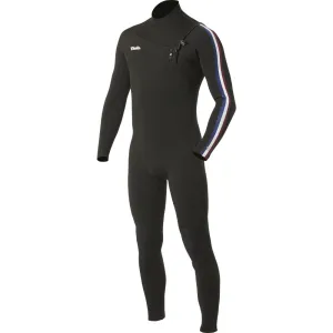 VISSLA 7 SEAS GADOO 3/2 CHEST ZIP BLACK