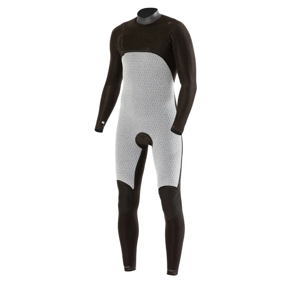 VISSLA 7 SEAS GADOO 3/2 CHEST ZIP BLACK