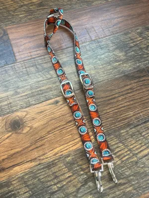 Wild West Feathered One Ear Nylon Headstall