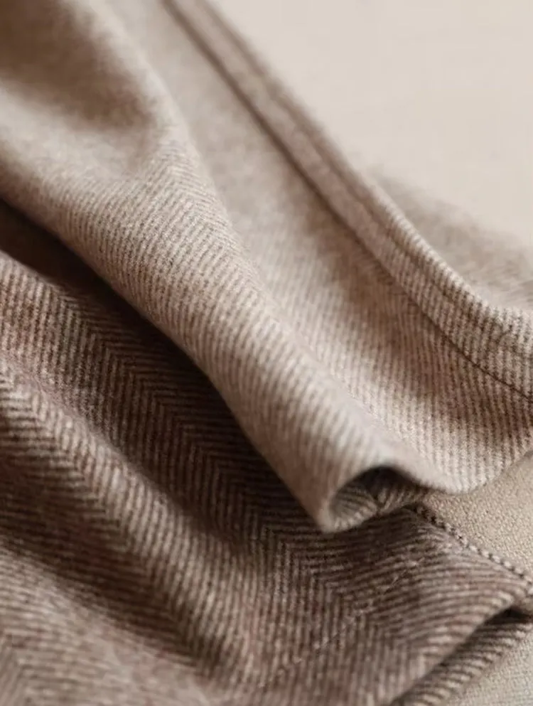 Women Harem Pencil Woolen Pants