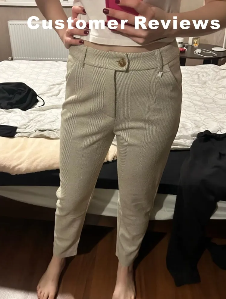 Women Harem Pencil Woolen Pants