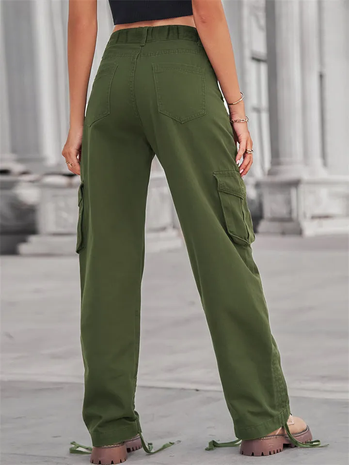 Women's Casual Street Style Cargo Pants