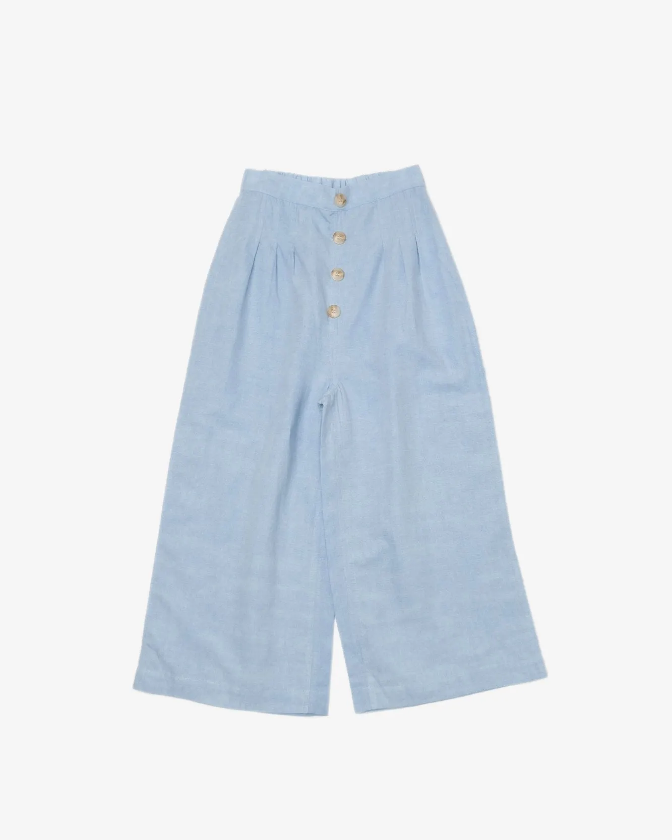 WOMEN’S LINEN WIDE LEG PANTS