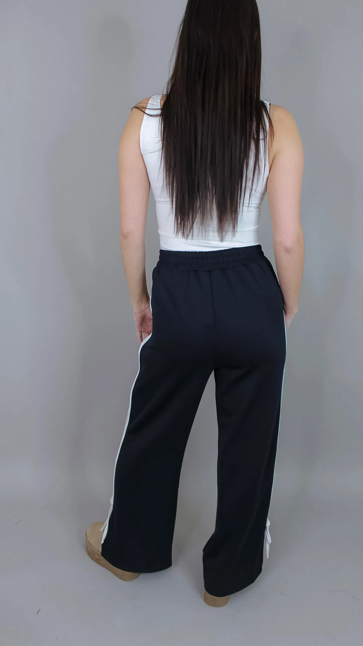 Work It Striped Track Pants