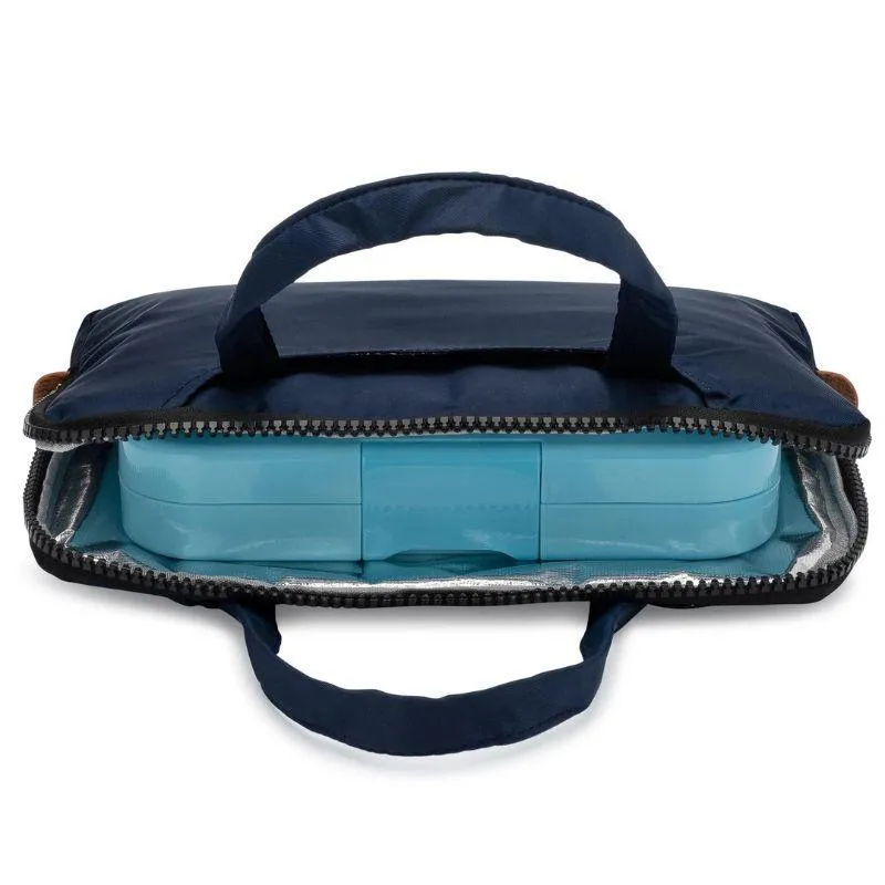 Yumbox Poche - Insulated Lunch Bag with Handles - Navy
